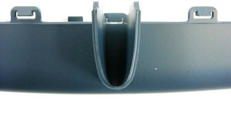 BMW E39 priekinio bamperio centro grotelių apdaila Originali 51117893048