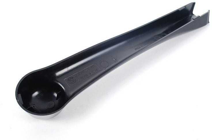 BMW E39 priekinio stiklo valytuvo rankos dangtelis kairėje pusėje 61618161491