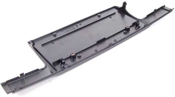 BMW E39 valstybinio numerio ženklo pagrindo centrinė smūgio juosta originali 51118174849