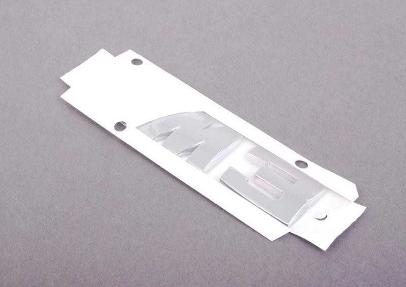 BMW E46 3 Emblem Adhered Rear Originalus 51147893655
