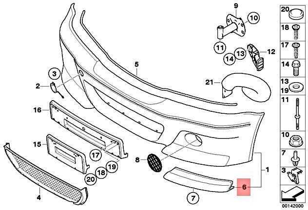Bmw E46 3 Kairės Aerodinaminis Dangtelis Originalus 51117841797