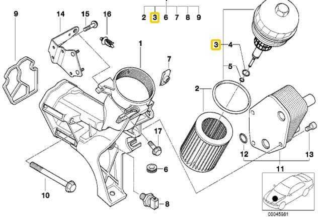 Bmw E46 E39 Aliejų Filtras Viršutinis Originalus 11422247014