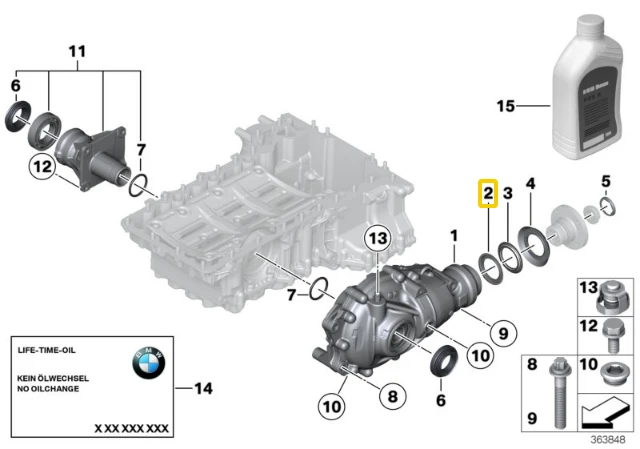 BMW E46 E39 Variklio Apsaugos Guoliukas Originalus 31527507697
