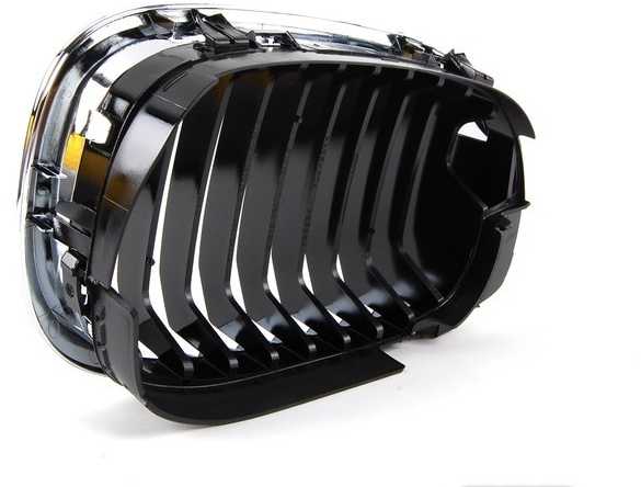 BMW E46 galinė juoda peleninė originali 51168225988