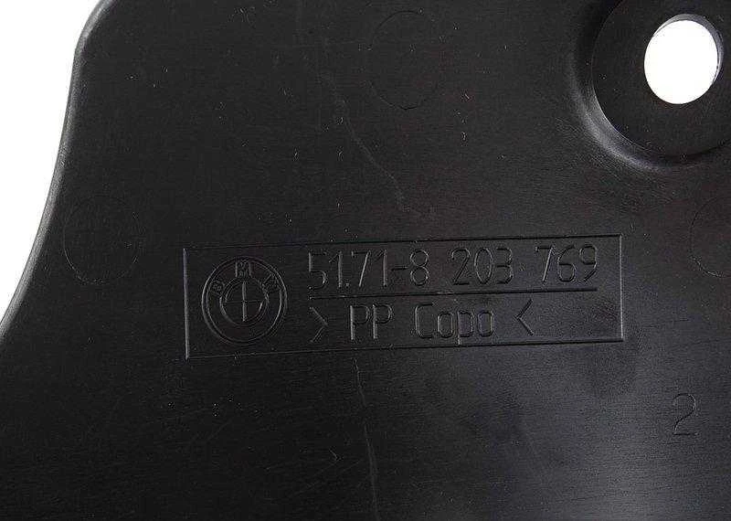 BMW E46 Galinis Sparno Apsauga Kairysis Originalus 51718203769