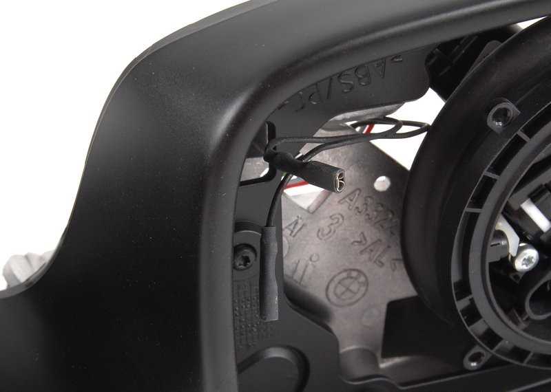 BMW E46 Išorinis Veidrodis Šiluminis Dešinysis Originalus 51168247120
