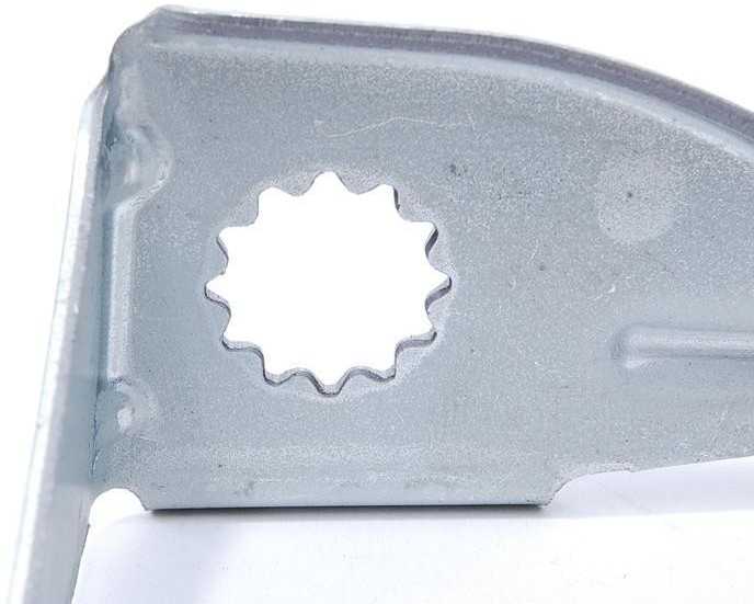 BMW E46 Kairysis Stabdžių Vamzdžio Tvirtinimas Originalus 41148209665