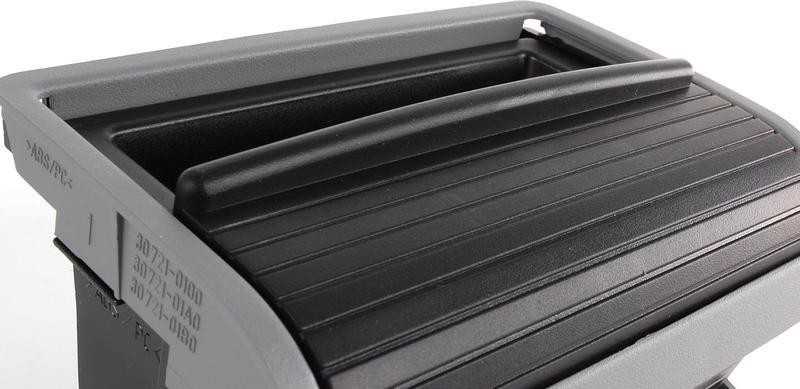 BMW E46 konsolės galinė peleninė su dangteliu, pilka, originali 51168248527