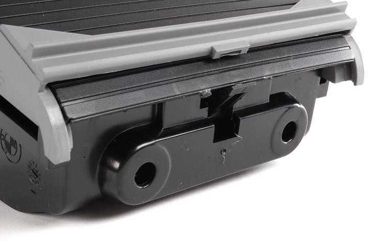 BMW E46 konsolės galinė peleninė su dangteliu, pilka, originali 51168248527