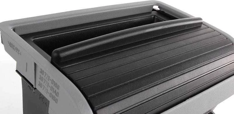 BMW E46 konsolės galinė peleninė su dangteliu, pilka, originali 51168248527
