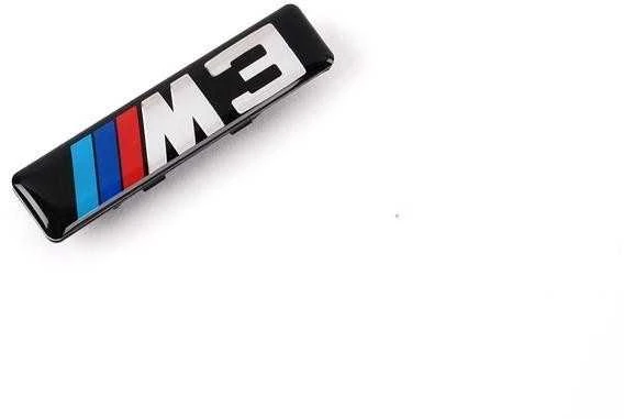 BMW E46 priekinio sparno apdailos grotelių emblema Originali 72127900605