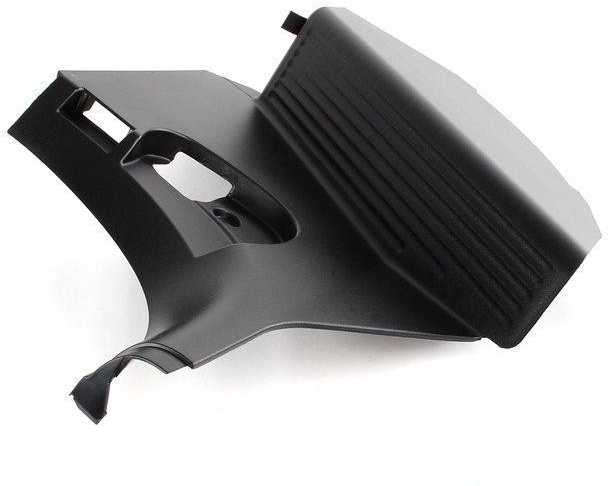 BMW E46 ŠONINIS APDAILOS PANELE PRIEKYJE KAIRĖ SCHWARZ JUODA ORIGINALI 51438227951 LHD