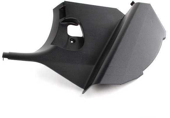 BMW E46 ŠONINIS APDAILOS PANELE PRIEKYJE KAIRĖ SCHWARZ JUODA ORIGINALI 51438227951 LHD