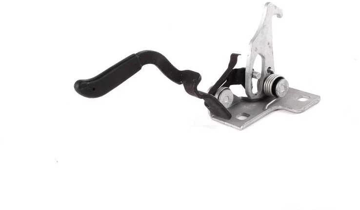 BMW E46 variklio dangčio gaubto kairės pusės fiksatorius 51238213029
