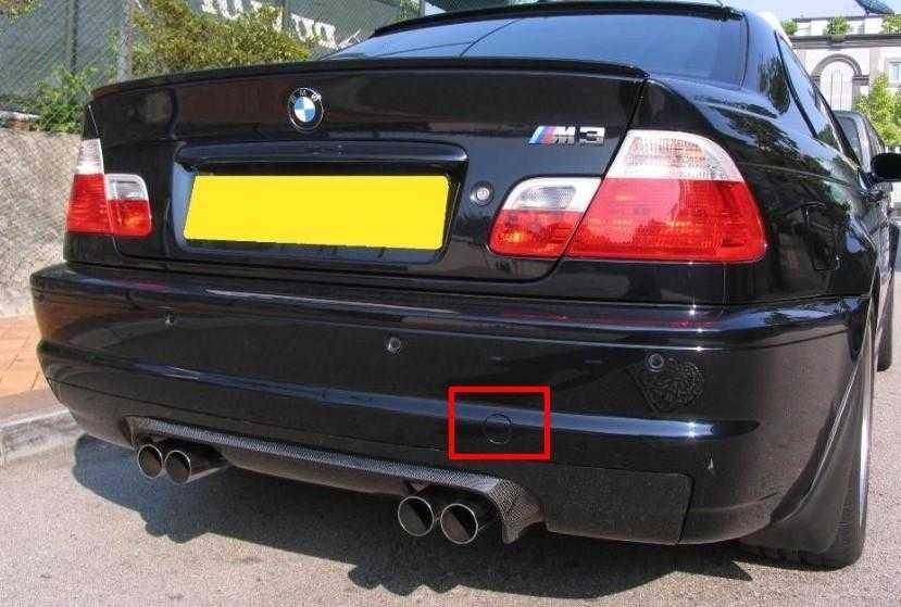 BMW E46 vilkimo kablio dangtelis galinis originalus 51122695274
