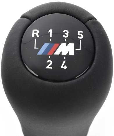 BMW E46 ZHP pavarų perjungimo rankenėlė - 5 greičių originali 25117896031