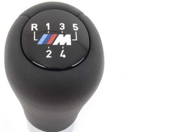 BMW E46 ZHP pavarų perjungimo rankenėlė - 5 greičių originali 25117896031