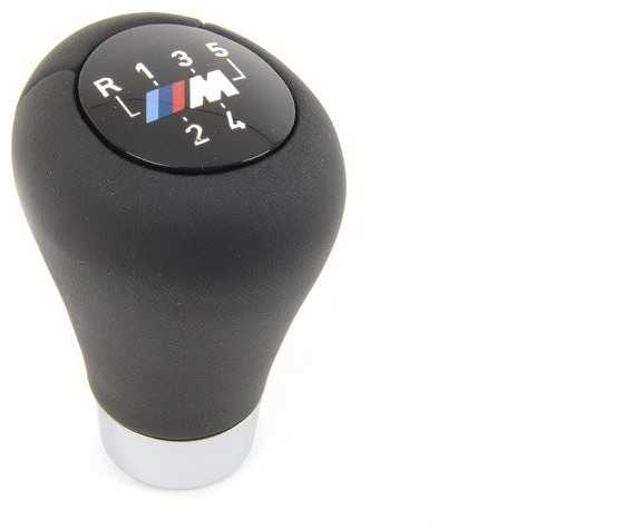 BMW E46 ZHP pavarų perjungimo rankenėlė - 5 greičių originali 25117896031