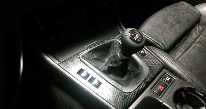 BMW E46 ZHP pavarų perjungimo rankenėlė - 5 greičių originali 25117896031