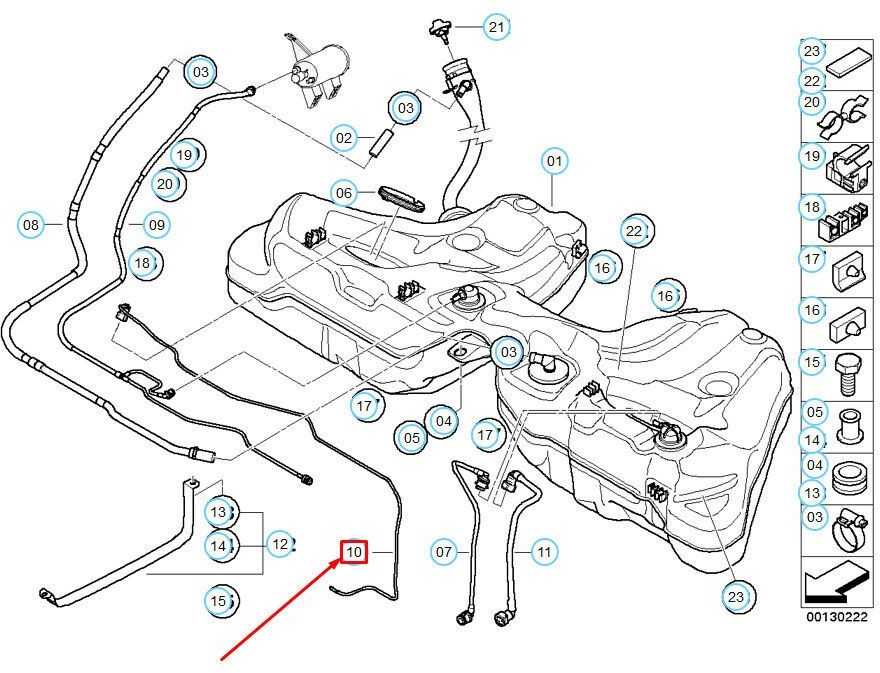 Bmw E60 E61 E63 E64 Kraftstoffleitung Standheizung Originalus 16116760742