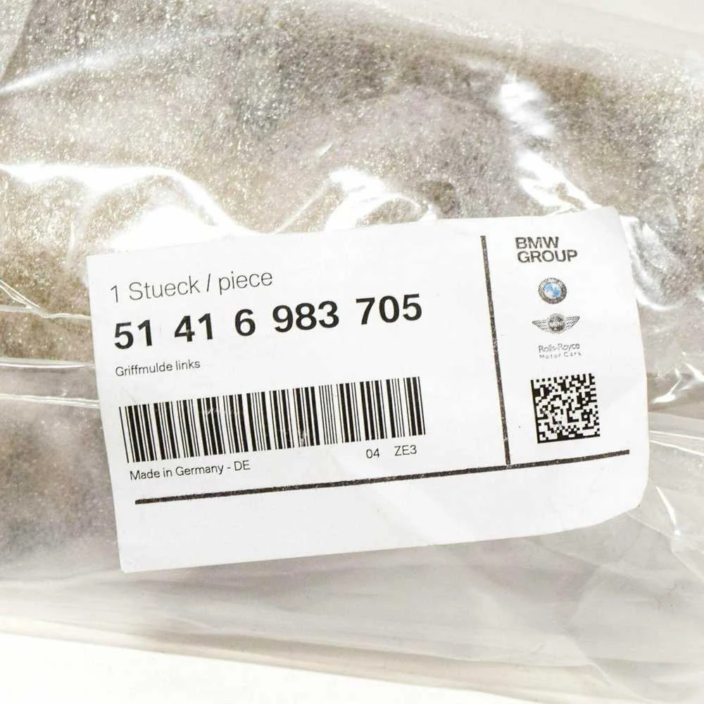 BMW E60 E61 Kairys Rėmo Įdėklas Originalus 51416983705