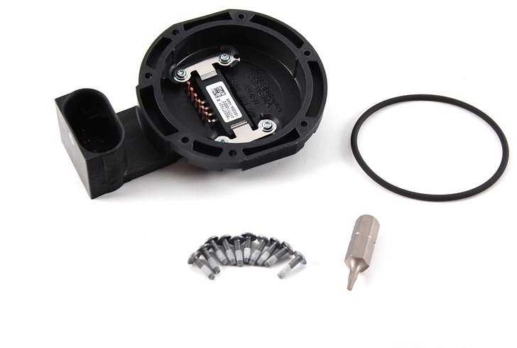 BMW E60 E61 vairo kolonėlės jutiklio dangtelio dangtelio remonto komplektas originalus 32106769232