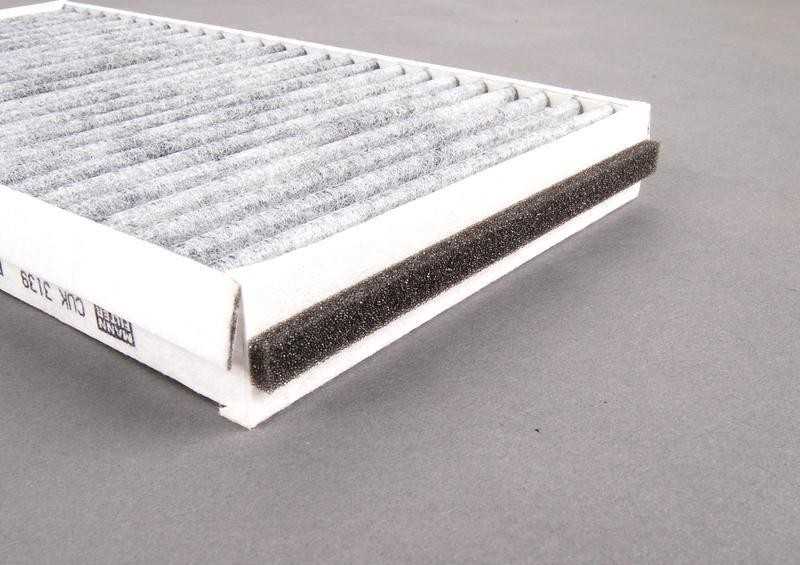 BMW E60 E63 2 salono oro filtrų rinkinys Aktyvinta medžio anglis Gamintojas 64319171858 Originalus
