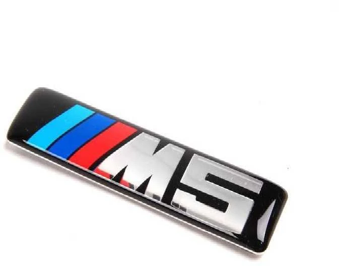 BMW E60 Fender grotelių emblemos ženklelio lipdukas originalus 51137898311