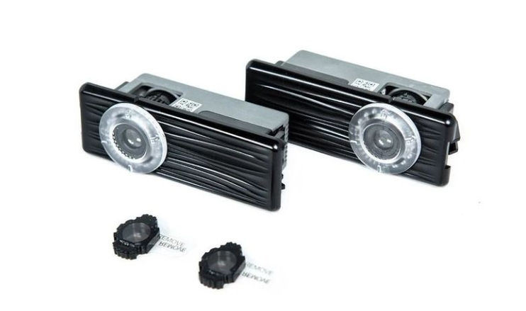 BMW E60 LED durų žibintų projektoriai Originalūs 63312468386