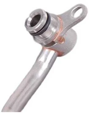 BMW E60N E61N E71 turbokompresoriaus aušinimo skysčio tiekimo vamzdelis Originalus 11537558901