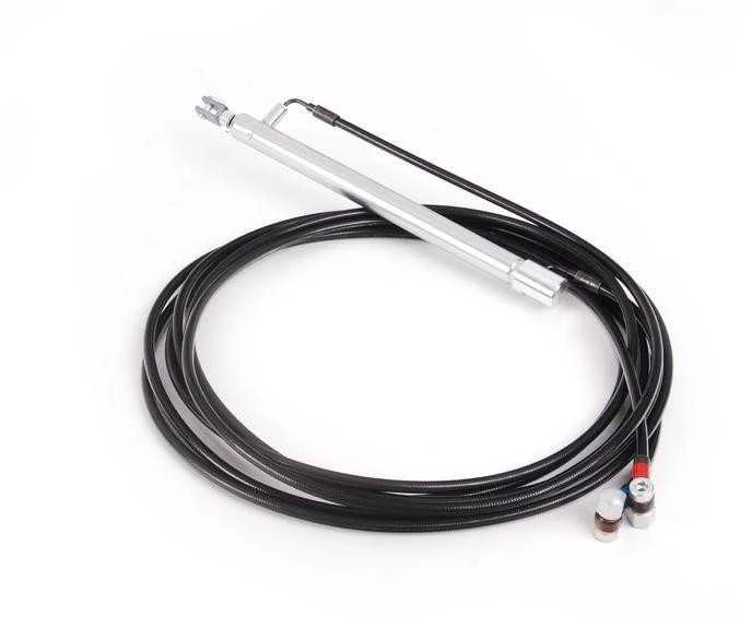 BMW E65 E66 E67 SEDANO BAGAŽO DANGTIS HIDRAULINIS CILINDRAS ORIGINALUS 51247202868