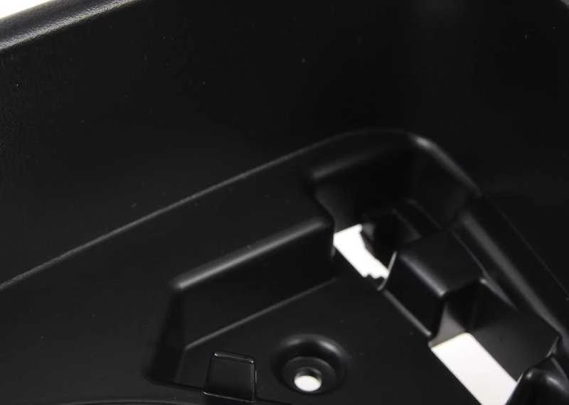 BMW E70 E71 priekinių kairės pusės durelių veidrodžio rėmo dangtelis originalus 51167180737