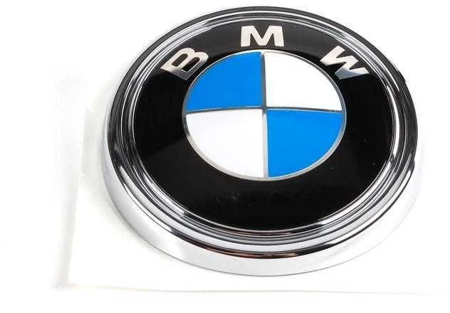 BMW E70 emblema Galinis liukas bagažinė Originalus 51147157696