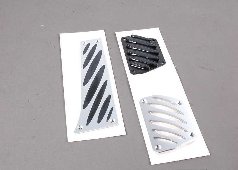 Aliuminio Pedalų Pagalvėlių Rinkinys BMW 1 Serija E81 E87 Originalus 35002213212