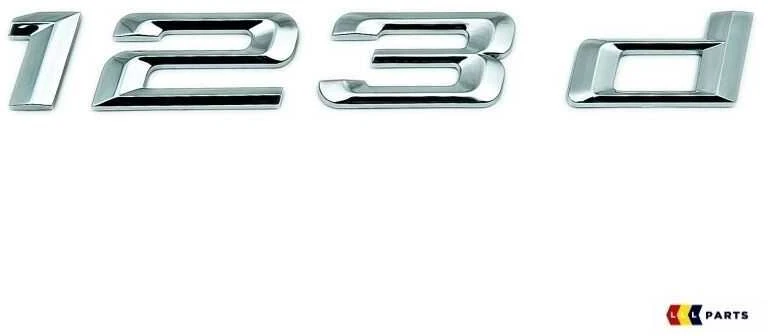 Bmw E81 E87 E82 F20 F21 Galinio Emblem Adhered Originalus 51147183157