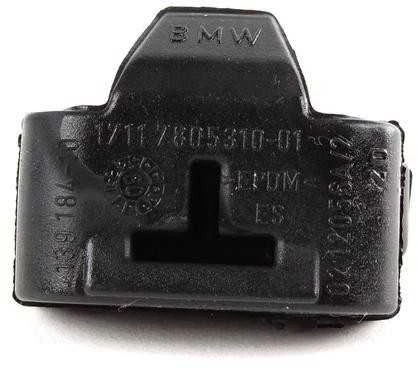 BMW E81 E87 E93 guminis apatinio radiatoriaus laikiklio įdėklas originalus 17117805310