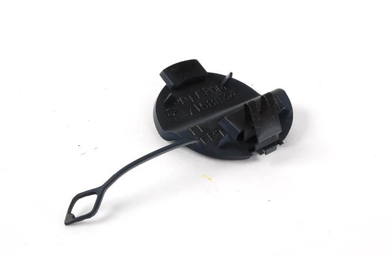 BMW E81 E87 Z4 2002-2012 m. priekinio aerobamperio gruntuotas vilkimo kablio dangtelis originalus 51117056922