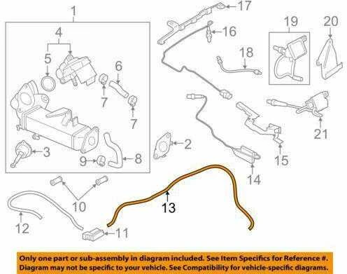 BMW E81 F20 vakuuminė žarna originali 11747797129