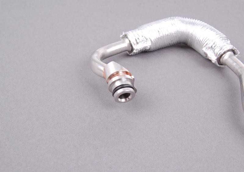 BMW E82 E88 E90 E90N turbokompresoriaus aušinimo grąžinimo linija originali 11537558903