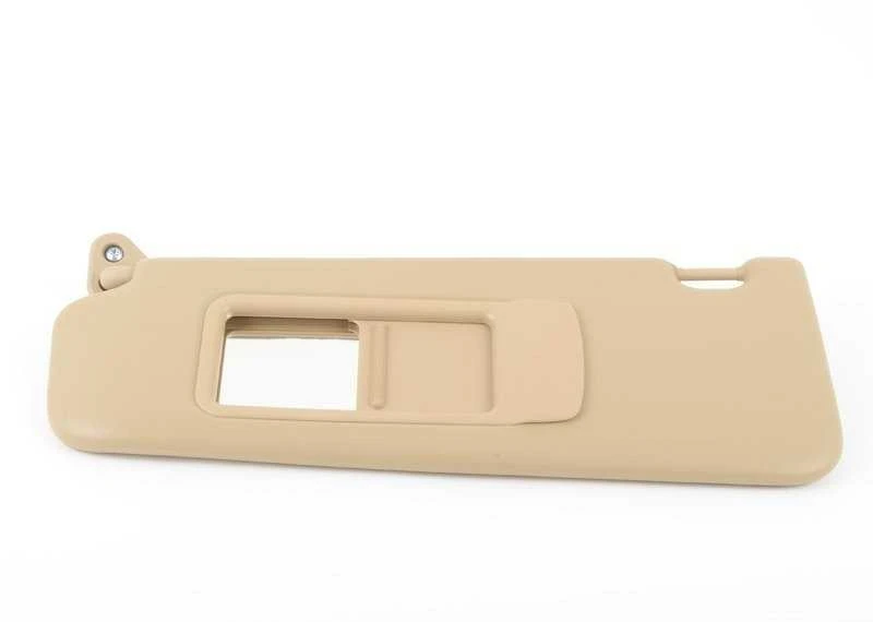 BMW E84 apsauginis skydelis nuo saulės su veidrodėliu kairėje Original 51167252055
