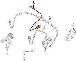 BMW E85 avarinio atleidimo įtaisas Originalus 54347123023