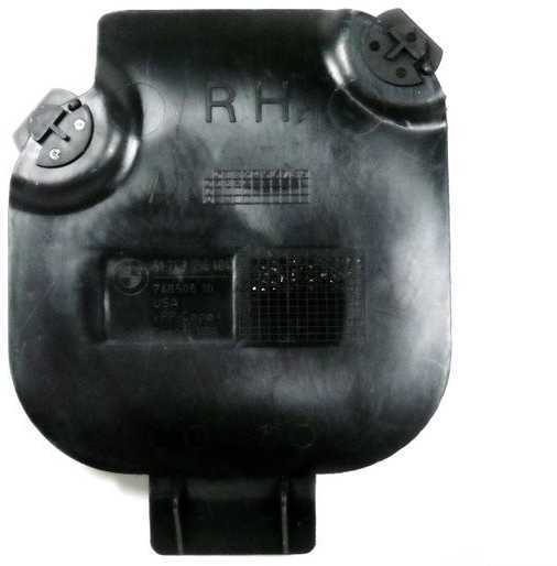 BMW E85 E86 priekinio sparno apatinis dangtelis dešinysis originalus 51717056404
