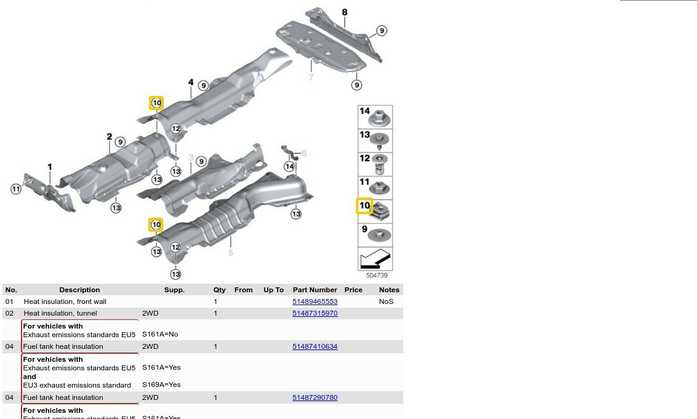 BMW E87 F45 C-CLIP sparno išorinio kėbulo veržlės originalios 07147311312