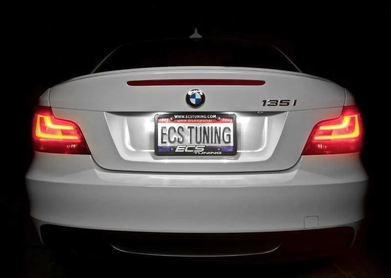 Bmw E88 E82 Heckleuchten Satz Juodas Line Originalus 63212225282