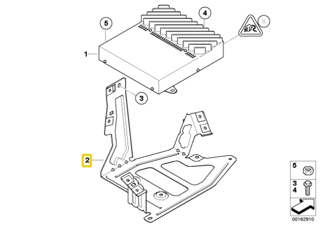 BMW E88 E82 Hifi Sistemos Stiprintuvas Originalus 65159115188