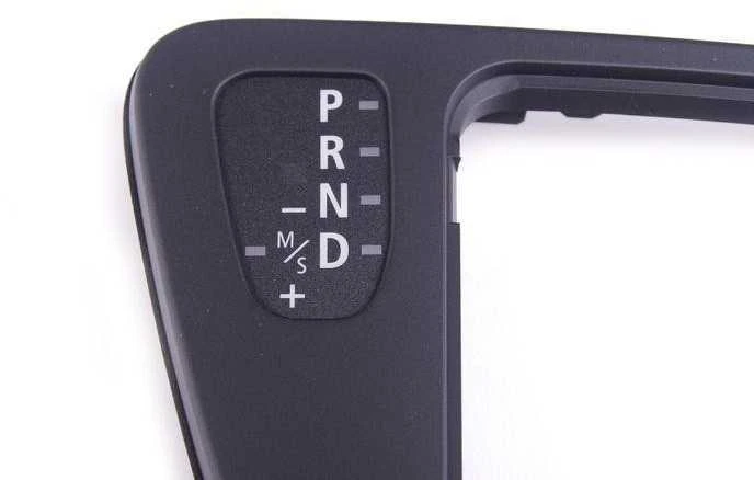 BMW E90 E90 E91 E92 E93 automatinės pavarų dėžės pertvaros perjungiklio apdaila originali 51167155643