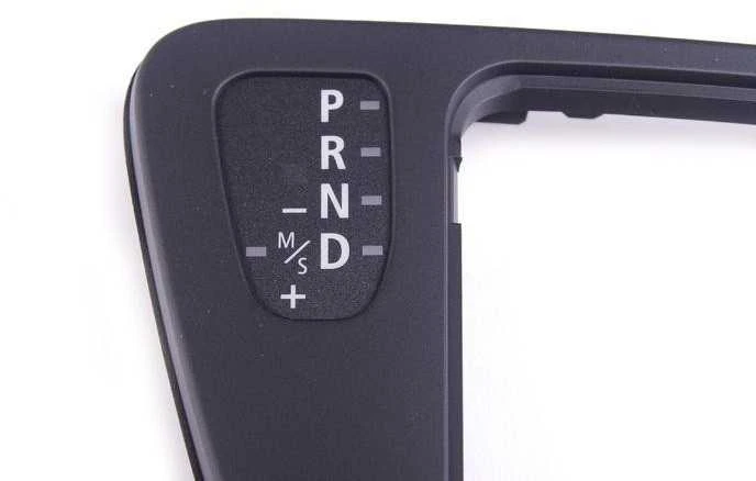 BMW E90 E90 E91 E92 E93 automatinės pavarų dėžės pertvaros perjungiklio apdaila originali 51167155643