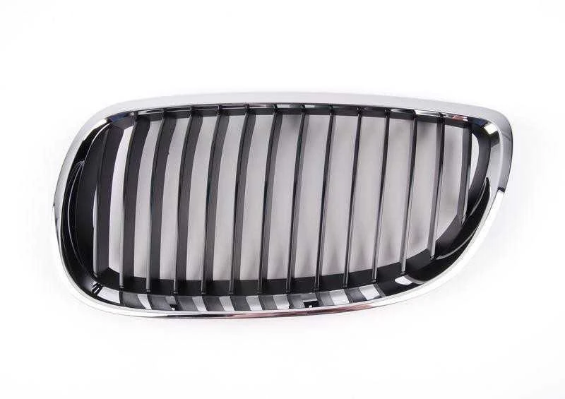 Bmw Grotelės Kairės Pusės Chromuotu Rėmeliu E90 E92 E93 Originalus 51137157275