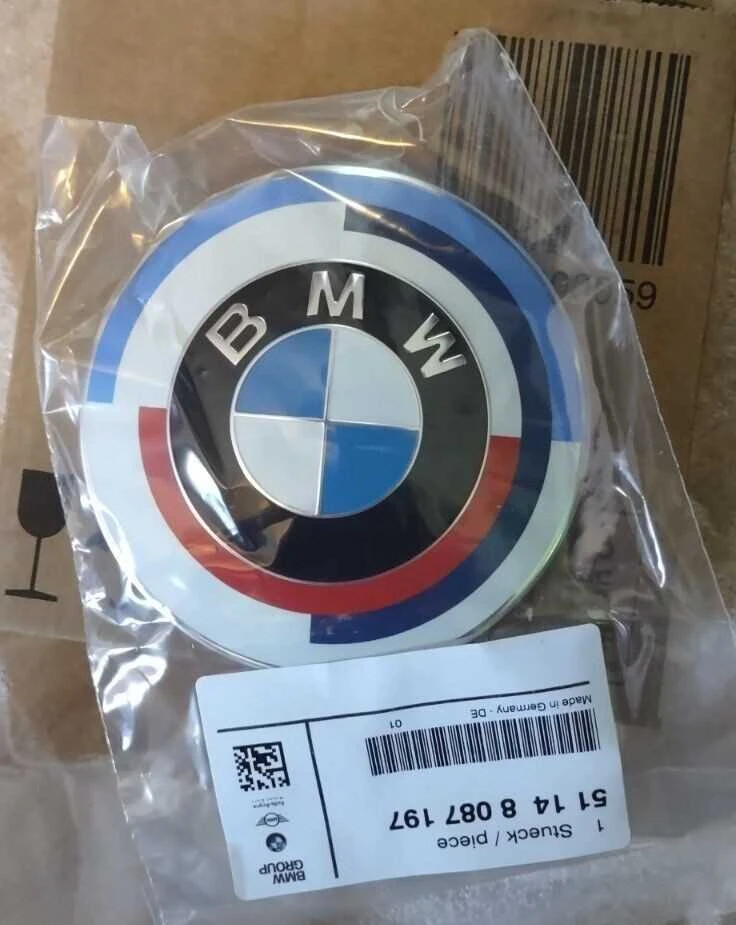 BMW Emblema 3 G20 G21 M5 F90 5 G30 G31 6 G32 X3 G01 X4 G02 Z4 G29 Originalus 51148087197