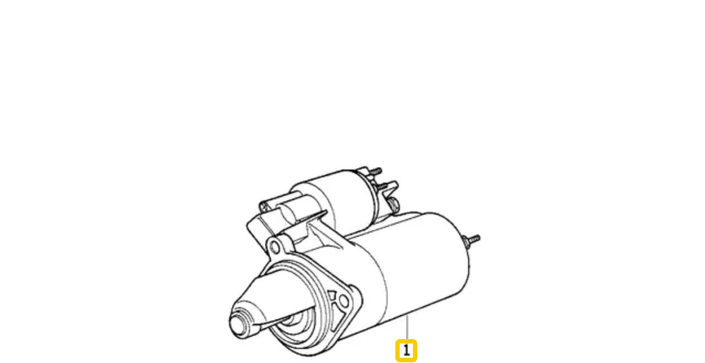 BMW Exchange starter motor Originalus 12411405406 3' E36